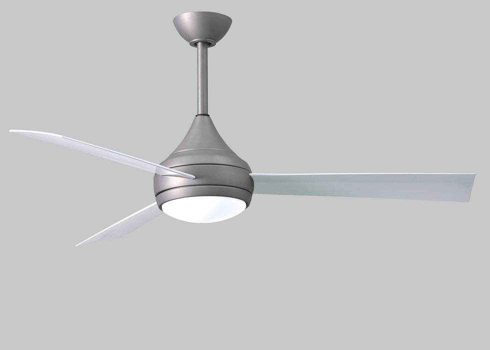 Ceiling Fan from the Donaire collection in Brushed Stainless finish