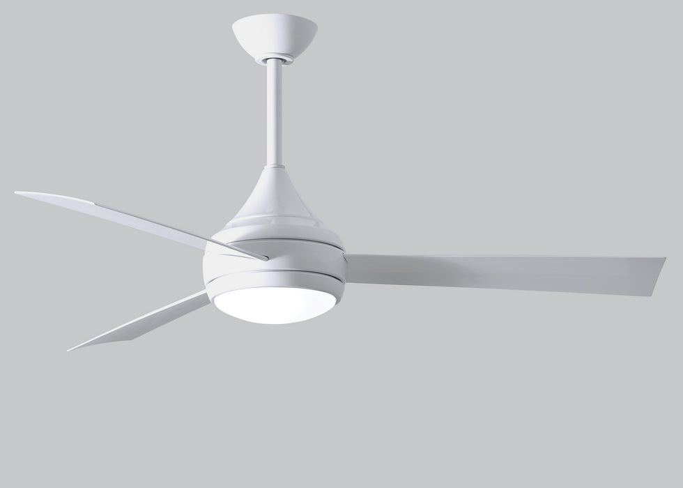 Ceiling Fan from the Donaire collection in Gloss White finish