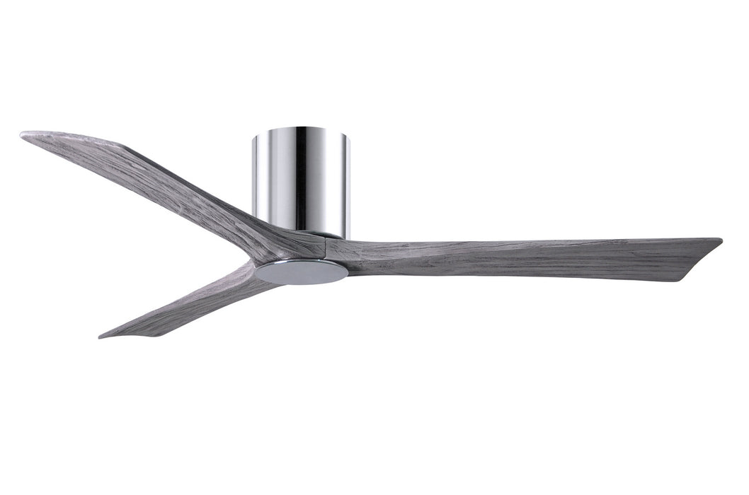 60``Ceiling Fan from the Irene collection in Polished Chrome finish
