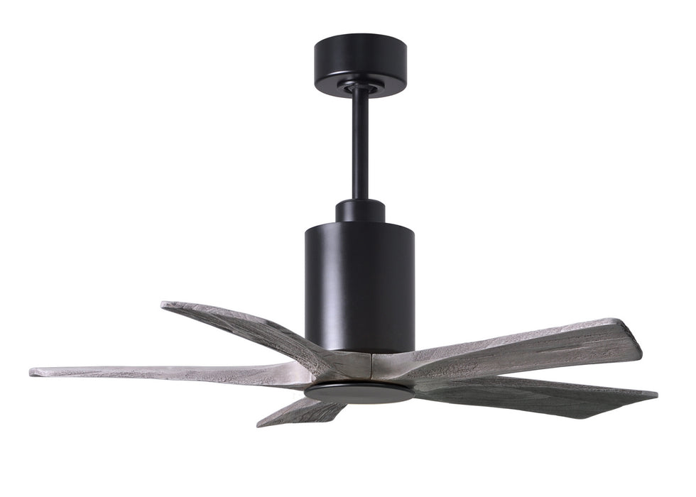 42``Ceiling Fan from the Patricia collection in Matte Black finish
