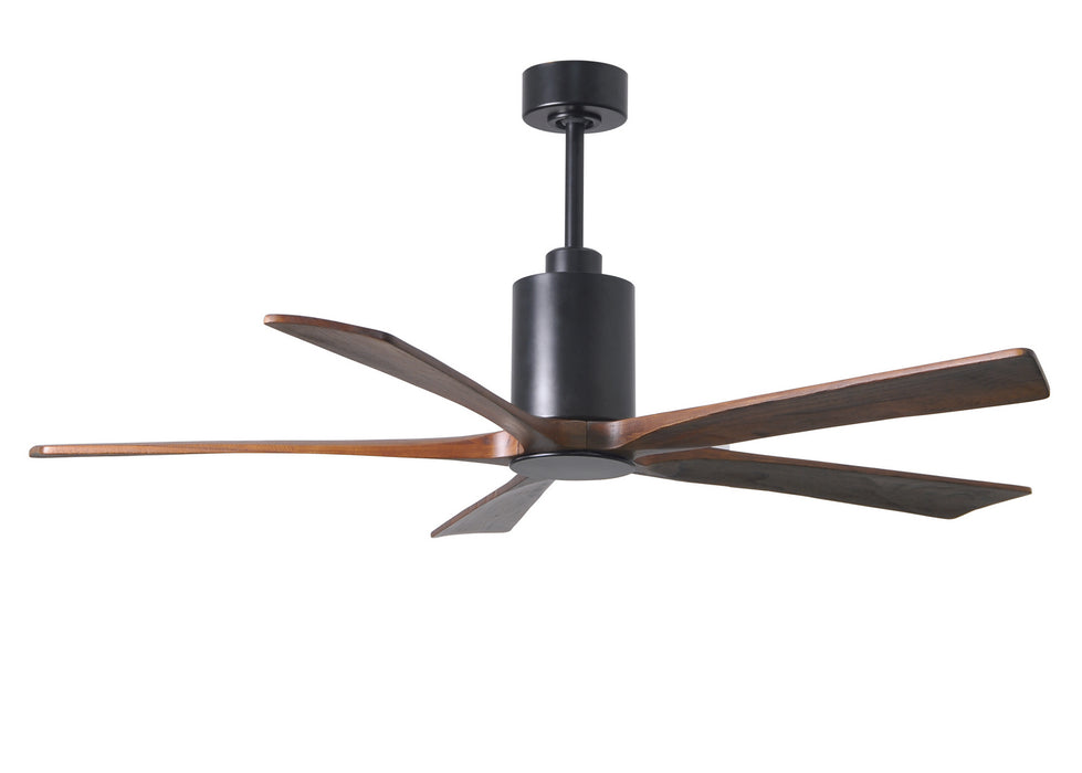 60``Ceiling Fan from the Patricia collection in Matte Black finish