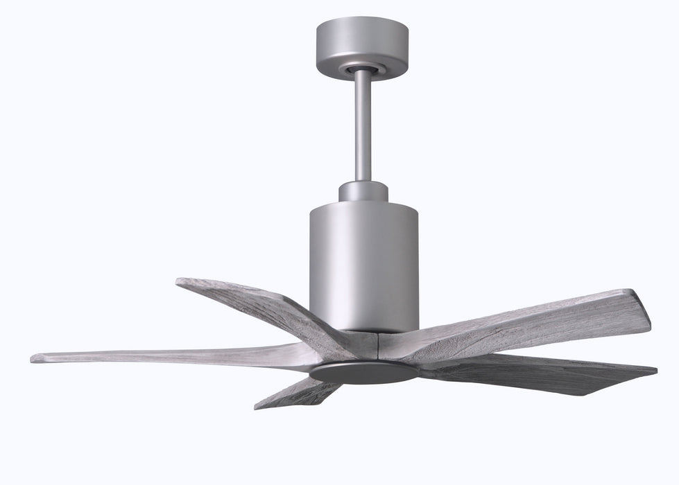 42``Ceiling Fan from the Patricia collection in Brushed Nickel finish