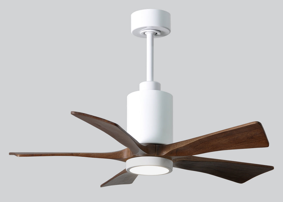 42``Ceiling Fan from the Patricia collection in Gloss White finish