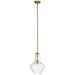 Kichler - 42141NBR - One Light Pendant - Everly - Natural Brass
