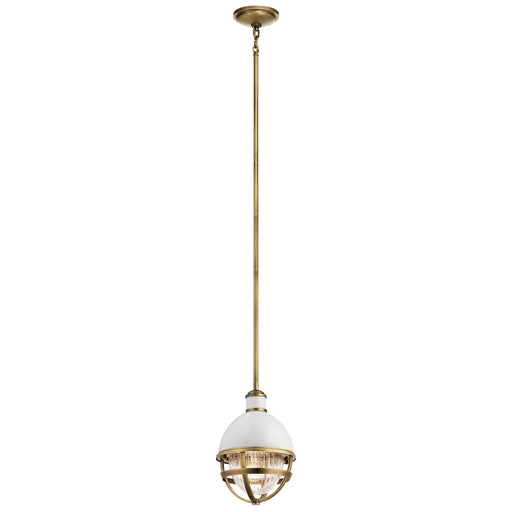 Kichler - 43011NBR - One Light Mini Pendant - Tollis - Natural Brass