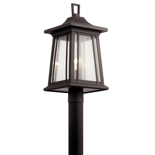 Kichler - 49911RZ - One Light Outdoor Post Mount - Taden - Rubbed Bronze