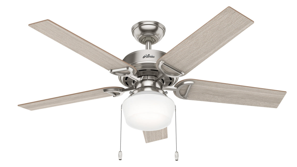 Hunter 52" Viola Ceiling Fan with LED Light Kit and Pull Chains
