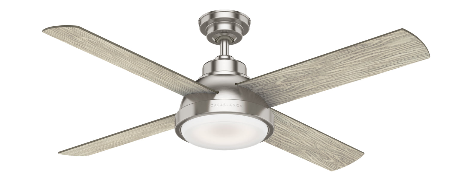 Casablanca - 59433 - 54``Ceiling Fan - Levitt - Brushed Nickel
