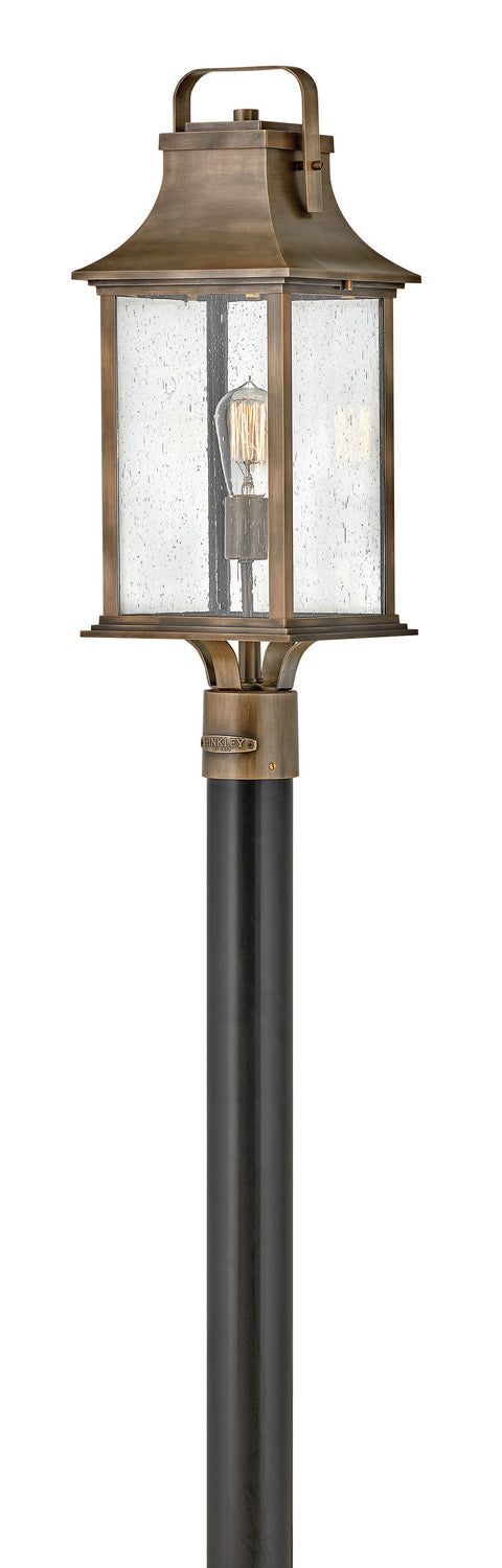 Hinkley - 2391BU - One Light Outdoor Lantern - Grant - Burnished Bronze