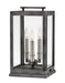 Hinkley - 2917DZ - Three Light Outdoor Lantern - Sutcliffe - Aged Zinc