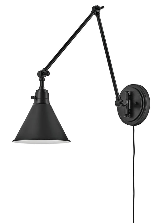 Hinkley - 3692BK - One Light Wall Sconce - Arti - Black