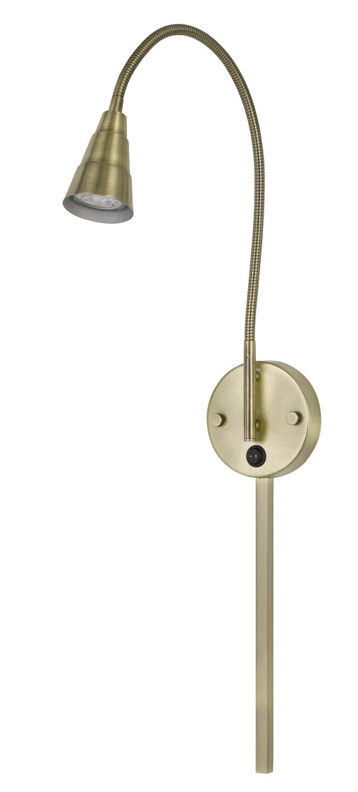 Cal Lighting - BO-139-AB - LED Wall Mount Gooseneck Lamp - Gooseneck - Antique Brass