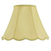 Cal Lighting - SH-8105/12-CM - Shade - Piped Scallop Bell - Champagne