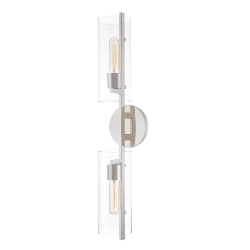 Mitzi - H326102-PN - Two Light Wall Sconce - Ariel