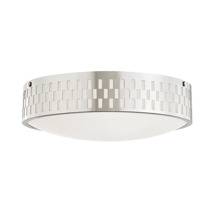 Mitzi - H329503L-PN - Three Light Flush Mount - Phoebe