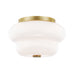 Mitzi - H350502-AGB - Two Light Flush Mount - Hazel