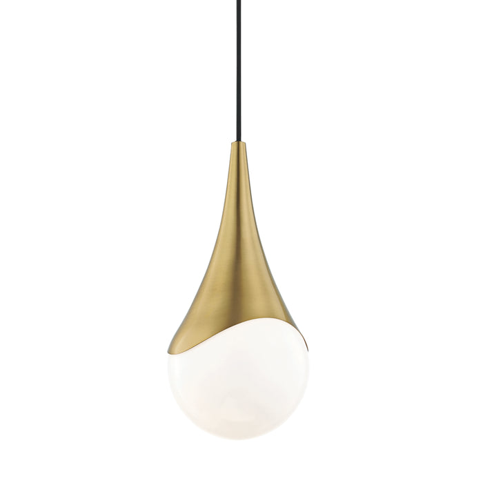 Mitzi - H375701S-AGB - One Light Pendant - Ariana