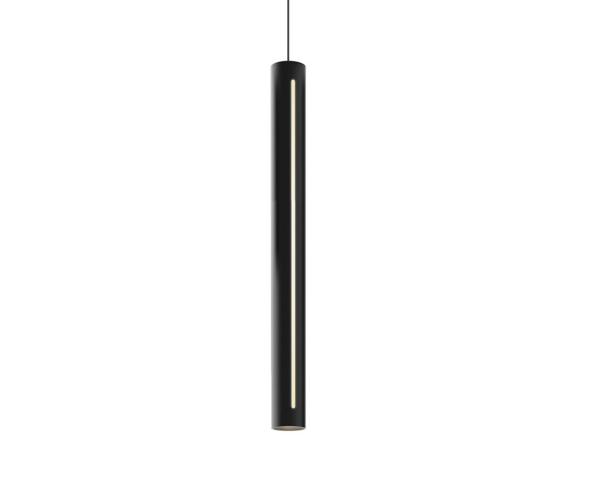 LED Pendant in Black finish