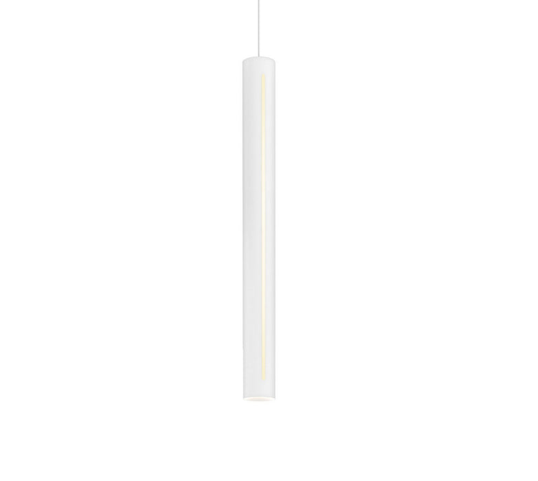 LED Pendant in White finish
