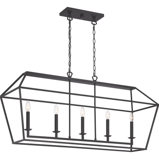 Quoizel - AVY542PN - Five Light Island Chandelier - Aviary - Palladian Bronze