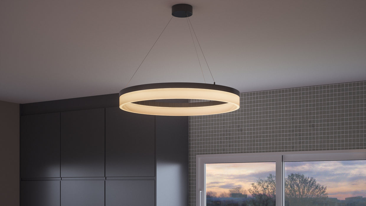 LED Pendant from the Cohen collection in Oil Rubbed Bronze finish