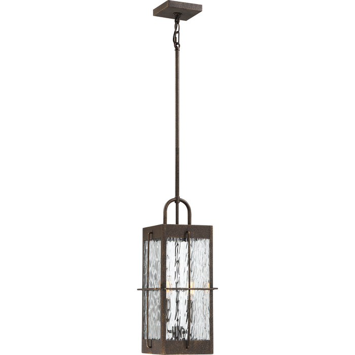 Quoizel - WAR1908GZ - Two Light Outdoor Hanging Lantern - Ward - Gilded Bronze