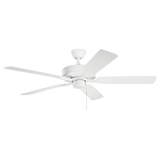 Kichler - 330015MWH - 52``Ceiling Fan - Basics Pro Patio - Matte White