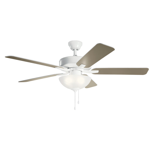 Kichler - 330017WH - 52``Ceiling Fan - Basics Pro Select - White
