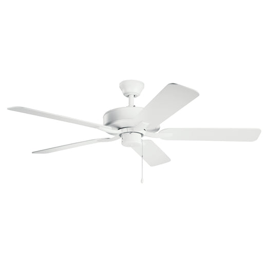 Kichler - 330018MWH - 52``Ceiling Fan - Basics Pro - Matte White