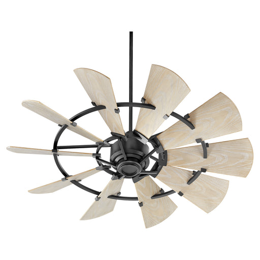 Quorum - 195210-69 - 52``Patio Fan - Windmill - Noir