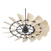 Quorum - 196015-69 - 60``Patio Fan - Windmill - Noir