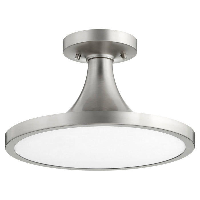 Quorum - 3001-15-65 - One Light Ceiling Mount - Satin Nickel