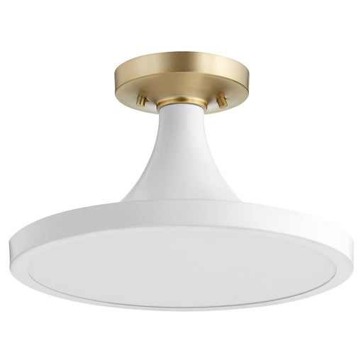 Quorum - 3001-15-8 - One Light Ceiling Mount - Studio White