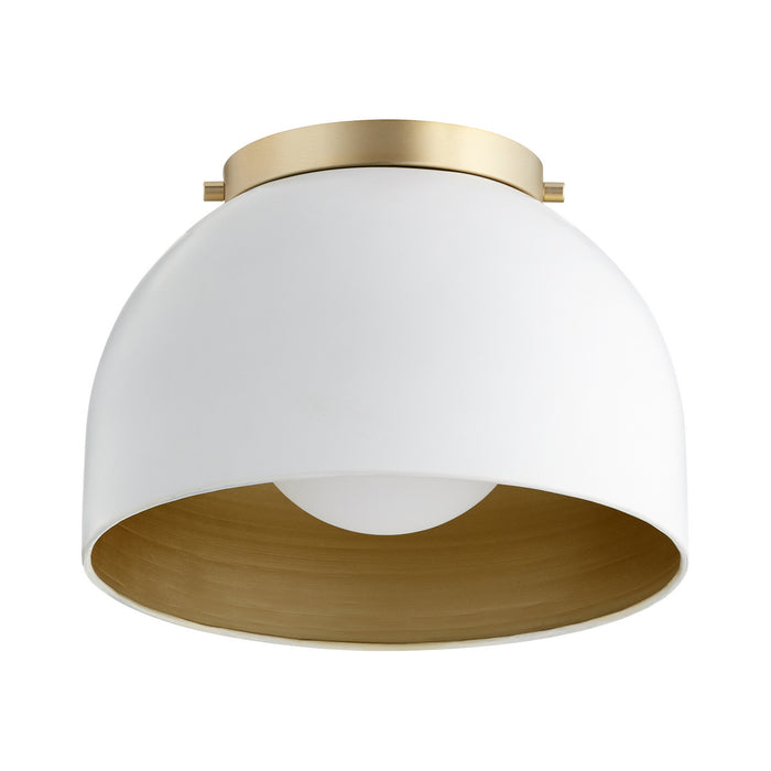 Quorum - 3004-11-8 - One Light Ceiling Mount - Studio White