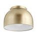 Quorum - 3004-11-80 - One Light Ceiling Mount - Aged Brass