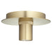 Quorum - 322-80 - One Light Ceiling Mount - Aged Brass