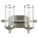 Quorum - 5044-2-65 - Two Light Vanity - Collins - Satin Nickel