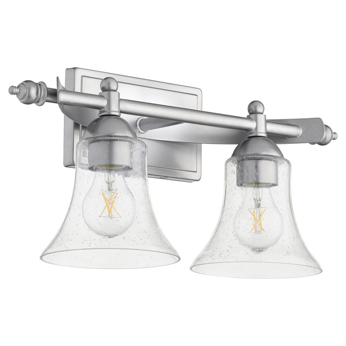 Quorum - 5077-2-64 - Two Light Vanity - Aspen - Classic Nickel