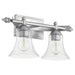 Quorum - 5077-2-64 - Two Light Vanity - Aspen - Classic Nickel
