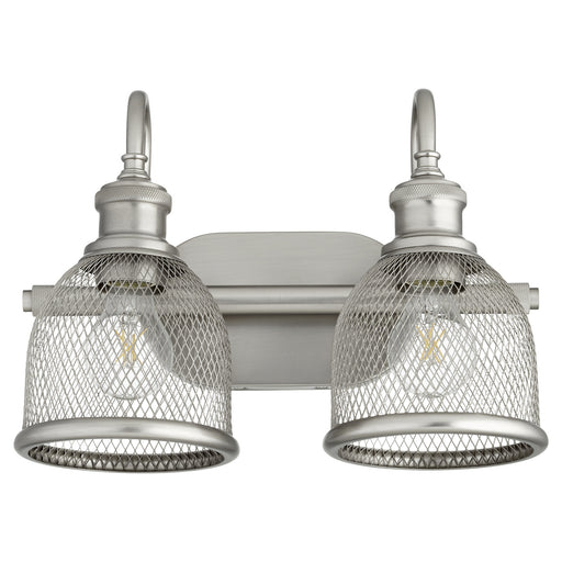 Quorum - 5212-2-65 - Two Light Vanity - Omni - Satin Nickel