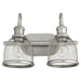 Quorum - 5212-2-65 - Two Light Vanity - Omni - Satin Nickel