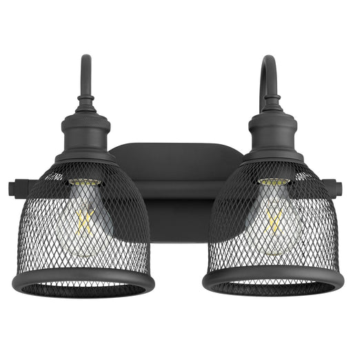 Quorum - 5212-2-69 - Two Light Vanity - Omni - Noir