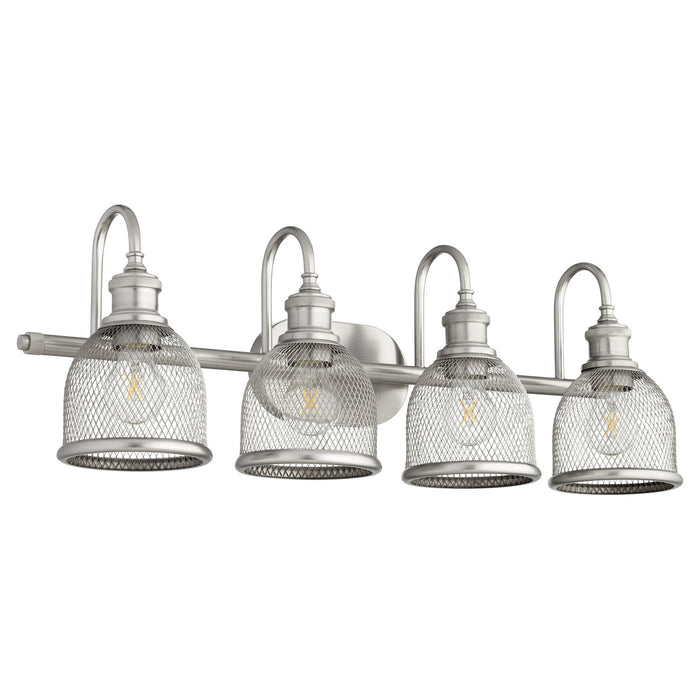 Quorum - 5212-4-65 - Four Light Vanity - Omni - Satin Nickel