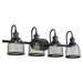 Quorum - 5212-4-69 - Four Light Vanity - Omni - Noir