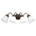Quorum - 5404-4-86 - Four Light Wall Mount - Oiled Bronze