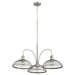 Quorum - 6312-3-65 - Three Light Chandelier - Omni - Satin Nickel