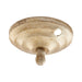 Quorum - 7-1100-060 - Bowl Kit Cap - Aged Silver Leaf