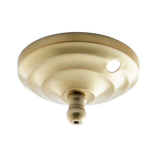 Quorum - 7-1100-080 - Bowl Kit Cap - Aged Brass