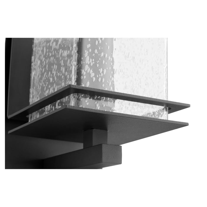 One Light Wall Mount from the Balboa collection in Noir finish