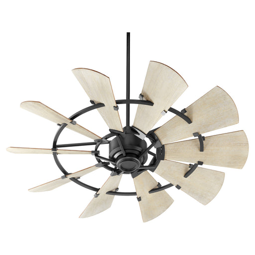Quorum - 95210-69 - 52``Ceiling Fan - Windmill - Noir